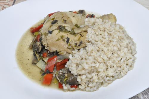 Kuře na houbách po chalupářsku z Rožnova – Snadné Česko recept, zvládnete za 30 - 45 minut